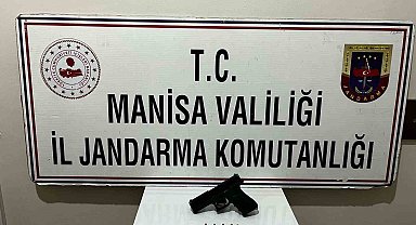 Şüpheli şahıstan tabanca çıktı