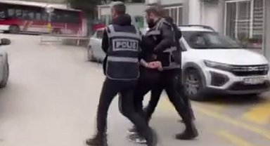 Taksi şoförü durmayınca öfkelenmiş