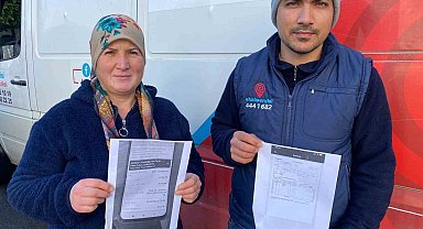 Tamire bıraktıkları araca gelen trafik cezasıyla şoke oldular