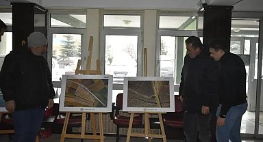 Tarım alanında dereceye giren fotoğraflar sergilendi
