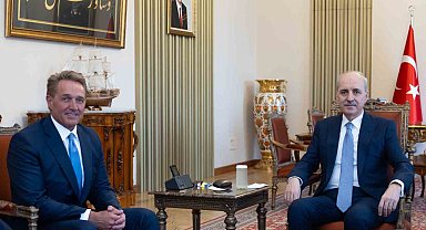 TBMM Başkanı Kurtulmuş, ABD Büyükelçisi'ni kabul etti