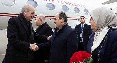 TBMM Başkanı Kurtulmuş Azerbaycan'da