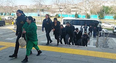 Tekirdağ merkezli 7 ildeki "KAFES-36" operasyonunda 9 kişi tutuklandı
