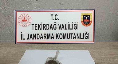 Tekirdağ'da 2 kişi uyuşturucudan yakalandı