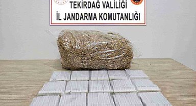 Tekirdağ'da iş yerinden makaron, puro ve tütün ele geçirilen şahsa 16 bin lira ceza