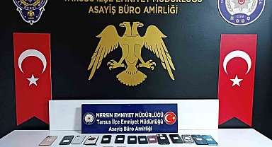 Telefon tamircisi hırsız çıktı: 19 cep telefonu ele geçirildi