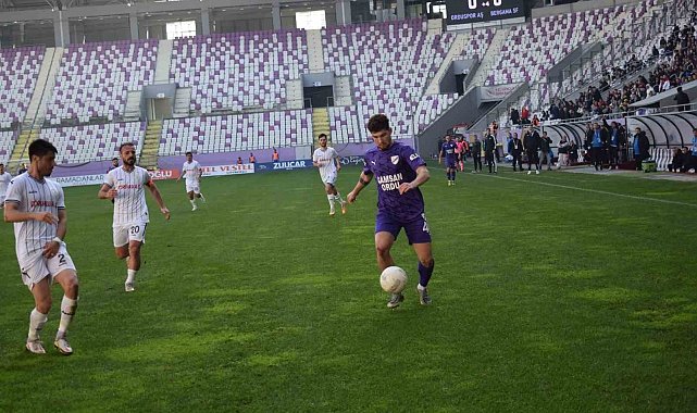 TFF 3. Lig: Orduspor 1967: 1 - Bergama Belediyespor: 0