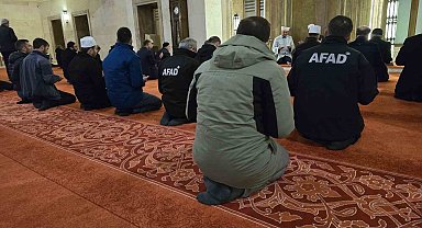 Tokat'ta 6 Şubat depreminde hayatını kaybedenler anısına hatim