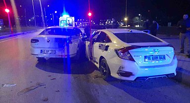 Tokat'ta iki otomobil çarpıştı: 3 yaralı