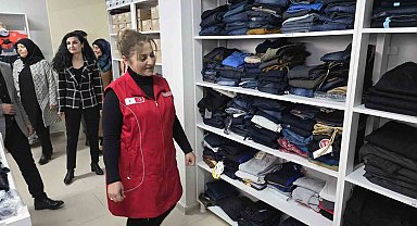 Tokat'ta Kızılay 'Butik Market' Açtı