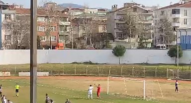 Tokat'ta penaltı pozisyonunda fair playa aday hareket
