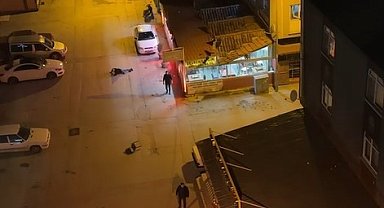 Tokat'ta sandalyeli kavga kamerada