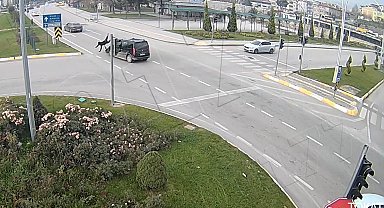 Tokat'taki kazalar kameralara yansıdı