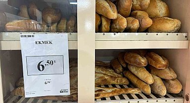 Tomarza'da ekmeğe zam geldi