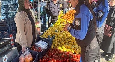 Toplum destekli polislerden bilgilendirme çalışması