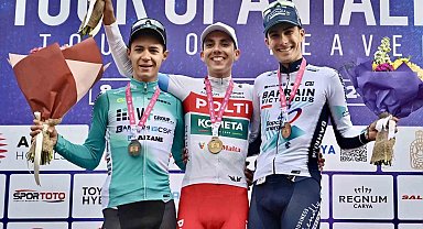 Tour of Antalya'da Kemer-Tahtalı tırmanış etabını Davide Piganzoli kazandı