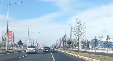 Trafikteki şerit ihlali görüntülerine ceza yağdı