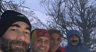 Tunceli'de, eksi 23 derecede çadırlı kamp