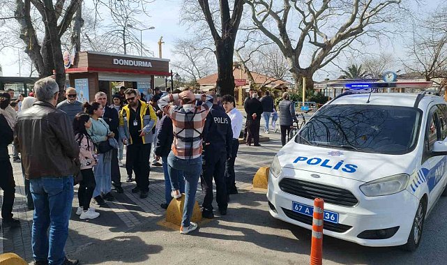 Turiste taciz iddiası ortalığı karıştırdı