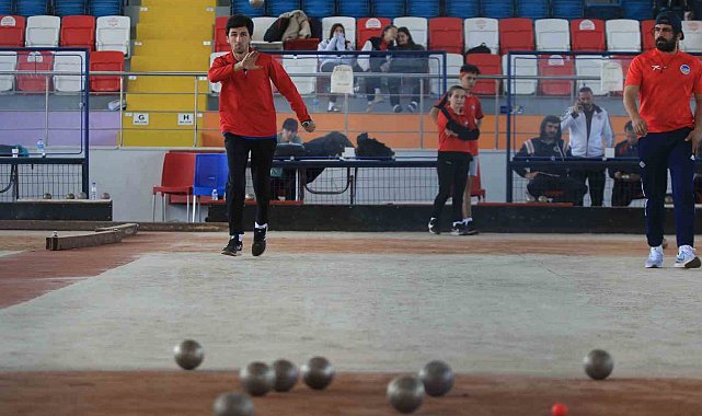 Türkiye Bocce Birinci ve İkinci Lig 2. Etap müsabakaları Mersin'de başladı