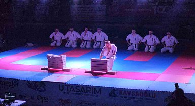 Türkiye Kyokushin Stil Karate Şampiyonası'nın seremonisi yapıldı