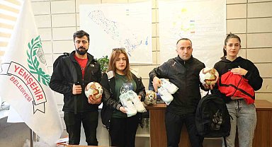 Turnuvalara katılacak görme engeli sporculara malzeme desteği