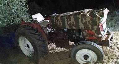 Uçuruma yuvarlanan traktörün altında kalarak hayatını kaybetti