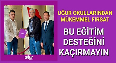Uğur Okullarından Eğitim Desteği