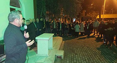 Umre yolcuları kutsal topraklara uğurlandı