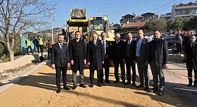 Umurbey Celal Bayar Caddesi yenileniyor