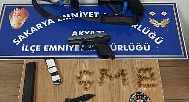 Üzerinden cephanelik çıktı, adli kontrolle serbest bırakıldı
