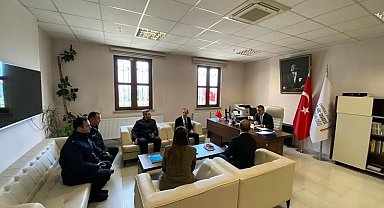 Vali Aktaş'tan, Ayvacık Geri Gönderme Merkezinde inceleme