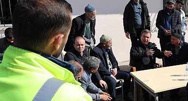 Vali Aydoğdu, madencilerin ailelerini yalnız bırakmıyor