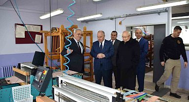 Vali Coşkun, Denizli OSB'de incelemelerde bulundu