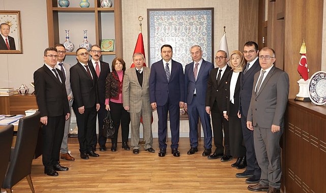 Vali Işın, Kütahya Defterdarı Bakır'ı ağırladı