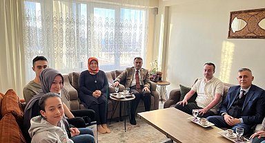 Vali Işın'dan 'geçmiş olsun' ziyareti