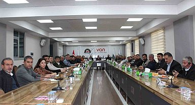 Van OSB sanayicilerle bir araya geldi