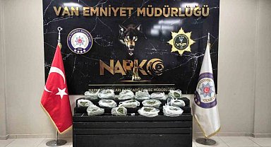 Van'da 22 kilo 211 gram uyuşturucu ele geçirildi