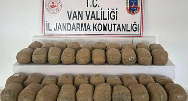 Van'da 80 kilo esrar ele geçirildi