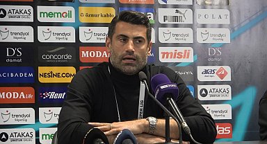 Volkan Demirel: "Aldığımız 1 puana sevinmiyoruz"