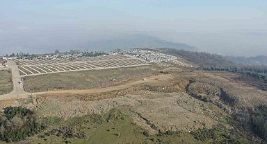 Yalova Belediyesi'nin mezarlıkta genişletme çalışmaları sürüyor