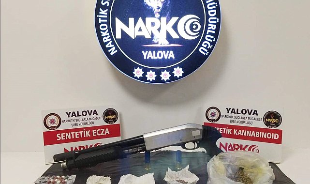 Yalova'daki uyuşturucu operasyonlarında 1 tutuklama