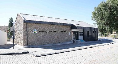 Yamaçlı Sosyal Tesisi açılıyor