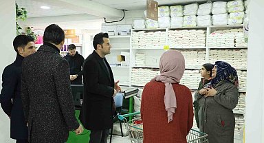Yenişehir'de 12 bin vatandaşa 4 bin TL market yardımı