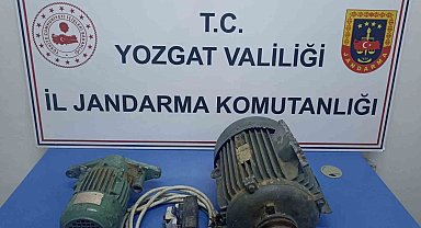 Yozgat'ta hızar dinamosu ve elektrik kablosu çalan 2 zanlı tutuklandı