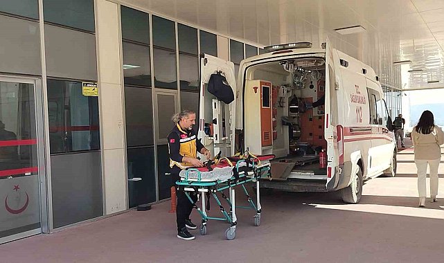 Yüksek gerilime kapılan inşaat işçisi ağır yaralandı