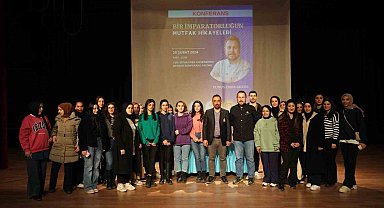 Yunus Emre Akkor, Bitlis Eren Üniversitesinde Osmanlı mutfağını anlattı