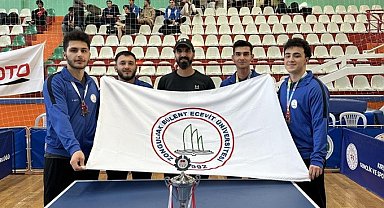 ZBEÜ Erkek Masa Tenisi Takımı Türkiye Masa Tenisi Süper Ligi'ne yükseldi