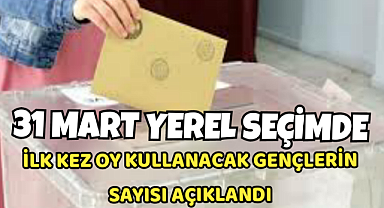 İlk kez oy kullanacak gençlerin sayısı açıklandı