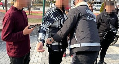 13 ayrı suç kaydı olan şahıs Narkotim'den kaçamadı